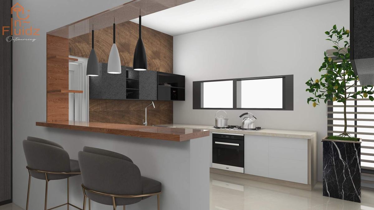 Kitchen & breakfast bar