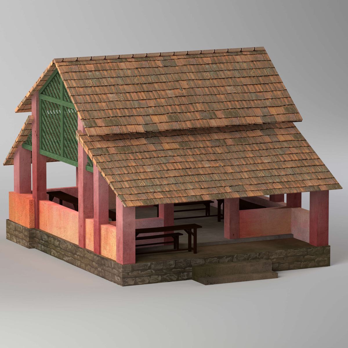 Heritage pavilion – side