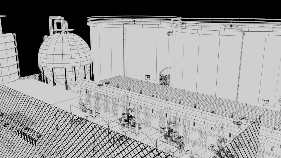Plant layout – wireframe